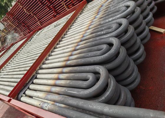 ASTM A249 炉熱器における炭素鋼蛇形コイル/蛇管