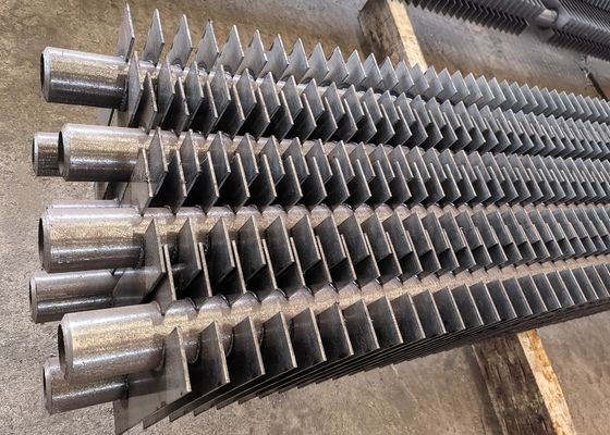 ASME ボイラーエコノマイザー内のH-フィンボイラーチューブ