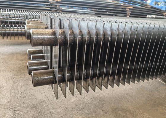 ASME ボイラーエコノマイザー内のH-フィンボイラーチューブ