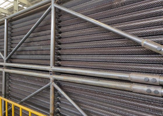 高温環境のための合金または炭素鋼ボイラースピラルフィンチューブ