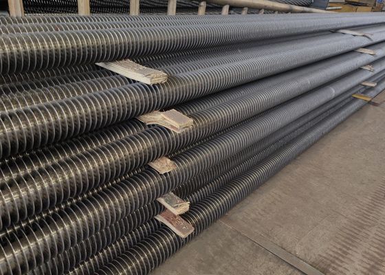 熱交換器の熱伝送効率向上のための炭素鋼スピラルフィンチューブ