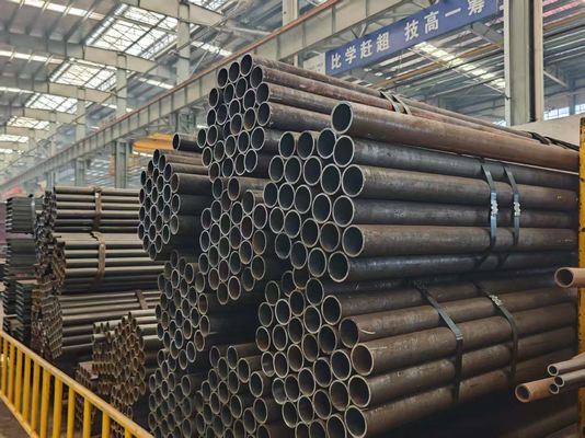 工業級の炭素鋼ボイラーチューブ,高温アプリケーションのためのカスタマイズされた長さと壁厚さ