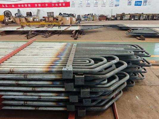 高圧 ASME 認定エコノマイザーコイル サーペンタインチューブ (工業用ボイラー用)