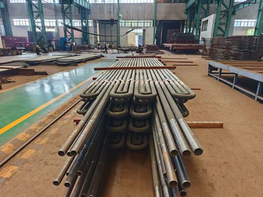 高圧 ASME 認定エコノマイザーコイル サーペンタインチューブ (工業用ボイラー用)