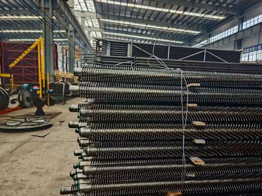 スパイラルフィンチューブ 合金鋼 炭素鋼 ステンレス鋼 熱伝達