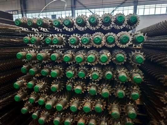 スパイラルフィンチューブ 合金鋼 炭素鋼 ステンレス鋼 熱伝達