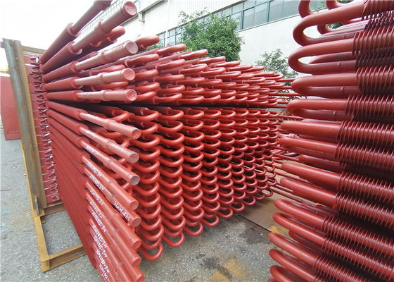 ASME標準型スピラル型ボイラーフィンチューブ 最大20t/h蒸気生産と高い安全レベル