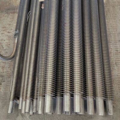 高周波溶接炭素鋼ボイラースパイラルフィンチューブ、工業用途向けカスタマイズ