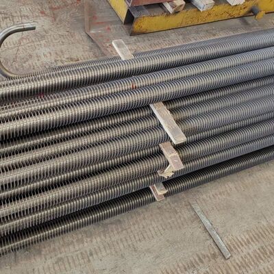 高熱伝達効率と強力な耐スケール性能を備えたボイラー圧力部品用カスタム鋸歯状フィンチューブ