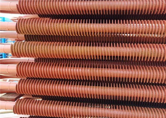 カスタマイズされたアプリケーションのためのスパイラルフィンを持つ炭素鋼コーテン鋼ボイラーフィンチューブ
