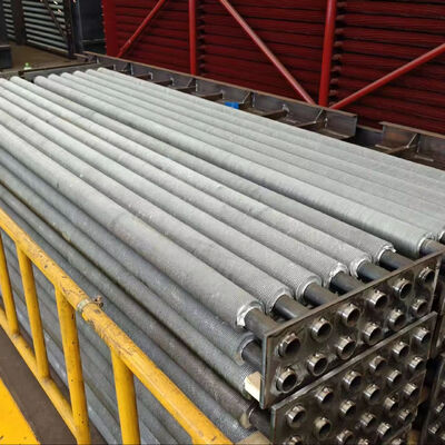 ボイラー用途向け、高剛性・低流体抵抗のカスタム工業用グレードスパイラルフィンチューブ