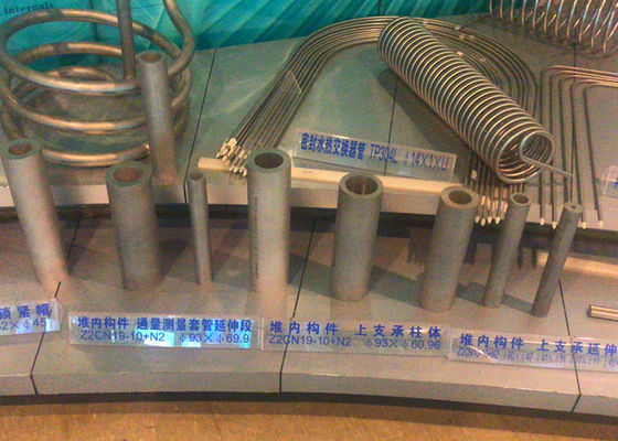ASTM A213 TP304Lの継ぎ目が無いステンレス製の管/ステンレス鋼の熱交換器の管