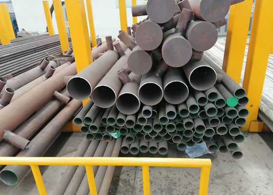 熱交換器の黒の鋼鉄継ぎ目が無い管の銅上塗を施してあるASTM A106の標準