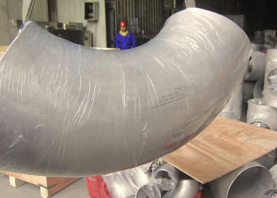ASTM B815 S31803 S32205の肘の鋼鉄ボイラー管/二重鋼鉄肘のティーの減力剤の帽子LRのSR