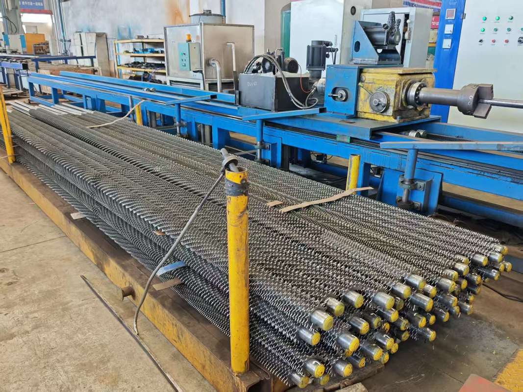 ‌Custom Spiral Finned Tube Economizer Boiler Energy Saving Pressure Vessel Compatible