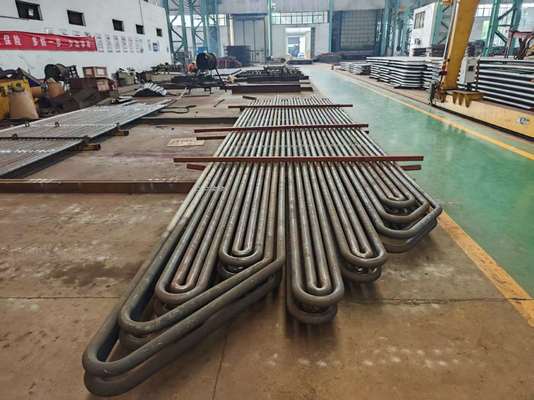 流体式ベッドボイラーを循環させる高性能蛇形コイル